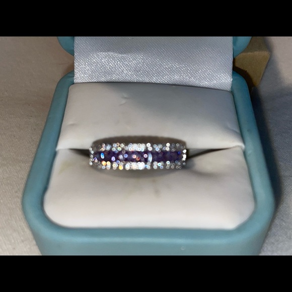 .925 Sterling Silver & multilayer Rhodium bands  Retail between- $72.00-$192.00 - Picture 4 of 7